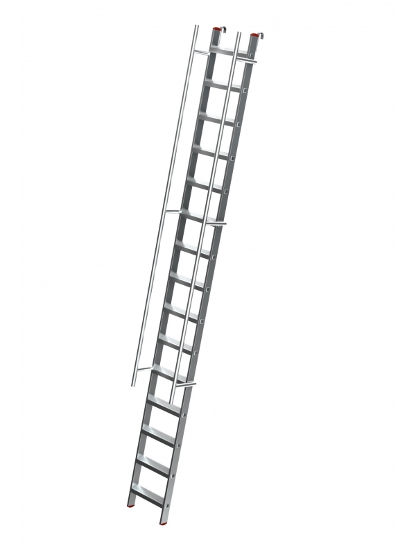 Ladders Ladder Single Part with rail 9 step 7109K